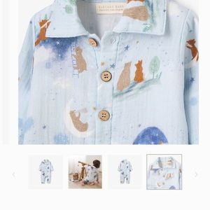 Organic Muslim jumpsuit! 6-12 months